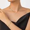 Elegant Stainless Steel Jewelry Set XV2852-3