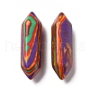 Synthetic Colorful Malachite No Hole G-K330-09-2