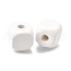 Spray Painted Wooden Beads WOOD-P021-01C-30-2