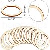 Unfinished Wood Linking Rings WOOD-NB0001-55-2