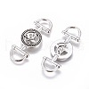 Tibetan Style Alloy Links connectors TIBEP-5193-AS-LF-2