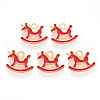 Alloy Enamel Pendants ENAM-S121-079C-2
