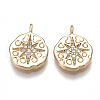 Brass Charms KK-T038-379G-1