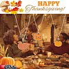 AHADERMAKER 44pcs 11 styles Thanksgiving Day Alloy Enamel Pendants ENAM-GA0001-08-6