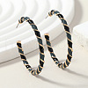 Fashionable Twist C-Shaped Alloy Stud Earrings CY8748-1-1