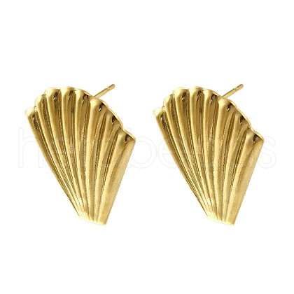 304 Stainless Steel Stud Earring Findings STAS-B087-08A-G-1