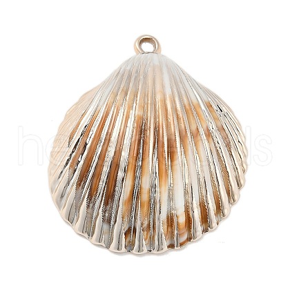 Plating Acrylic Pendants OACR-F012-07E-1