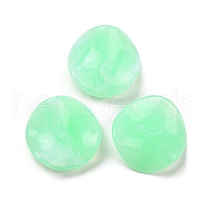 Opaque Acrylic Beads OACR-B013-32D-1