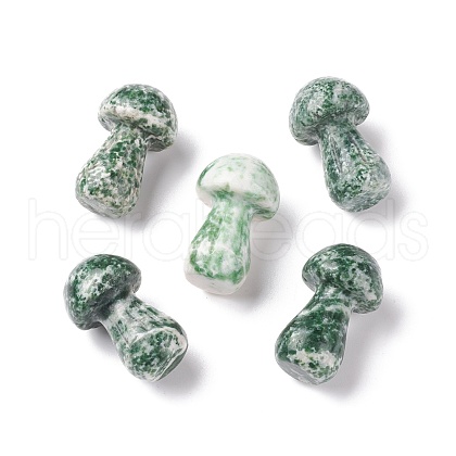 Mother's Day Gifts Natural Qinghai Jade GuaSha Stone G-A205-25J-1