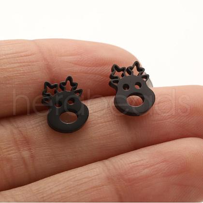Stainless Steel Studs Earring PW23042587290-1