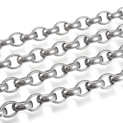 Non-Tarnish 304 Stainless Steel Cable Chains CHS-F014-01P-1