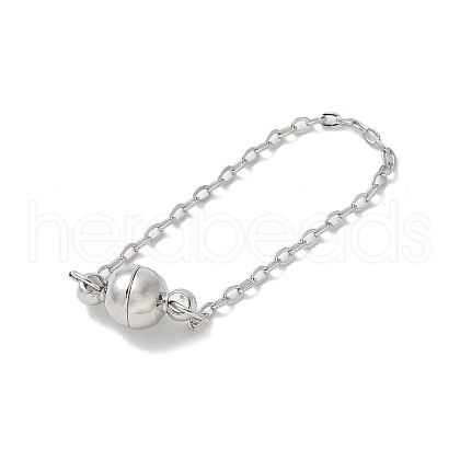 Brass Magnetic Clasps KK-U052-28P-1