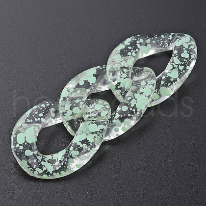 Transparent Acrylic Linking Rings OACR-N009-014A-15-1