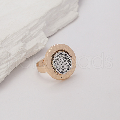 Fashionable Design Zinc Alloy Ring for Women QR1241-2-1