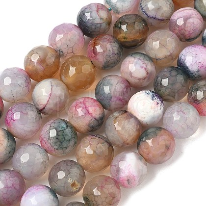 Natural Agate Beads Strands G-M437-C01-01X-1