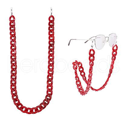 Gorgecraft Eyeglasses Chains AJEW-GF0001-81B-1