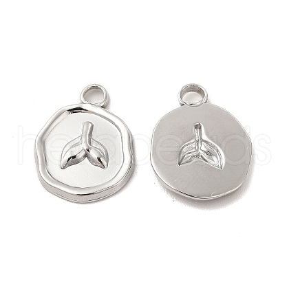 Non-Tarnish 304 Stainless Steel Pendants STAS-I671-09P-1