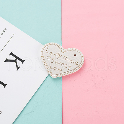 PU Leather Pendants FIND-CJC0002-04H-1