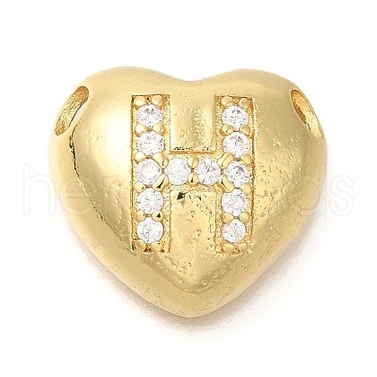 Rack Plating Brass Micro Pave Cubic Zirconia Pendants KK-I722-04G-H-1