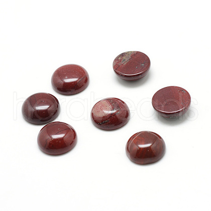 Natural Rainbow Gemstone Cabochons G-T020-8mm-21-1