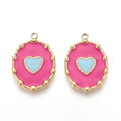 304 Stainless Steel Pendants STAS-N109-155G-1