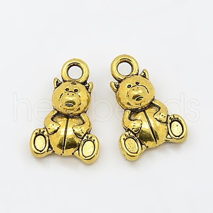 Tibetan Style Alloy Charms GLF0301Y-1