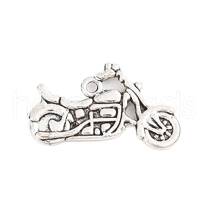 Tibetan Style Zinc Alloy Motorcycle Pendants X-TIBEP-R334-346AS-RS-1