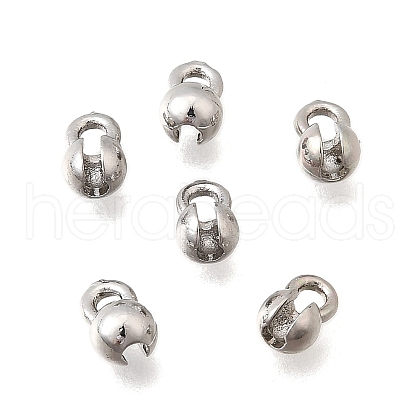 Brass Bead Tips KK-D374-01P-1