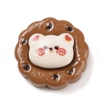 Bear Cookies Opaque Resin Decoden Cabochons CRES-Q220-05B-1