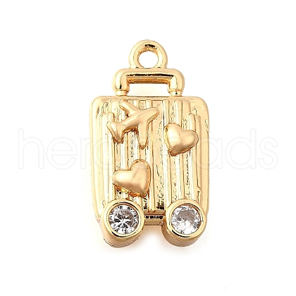 Brass Pendants KK-C096-08G-1