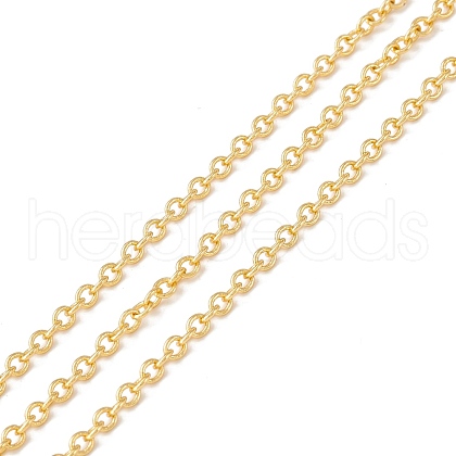 Brass Cable Chains CHC-O001-11G-1