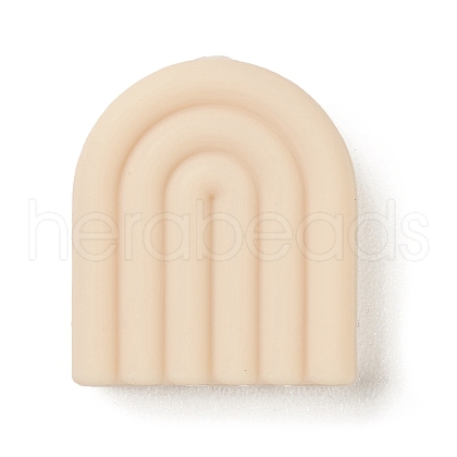 Arch Food Grade Eco-Friendly Silicone Focal Beads SIL-P003-01F-1