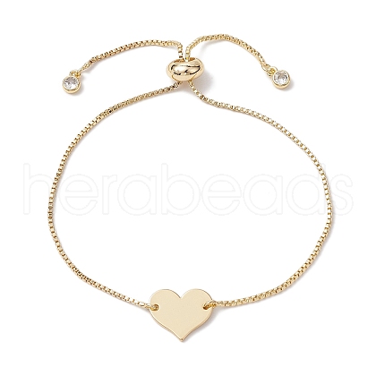Adjustable Brass Slider Bracelets BJEW-JB10949-1