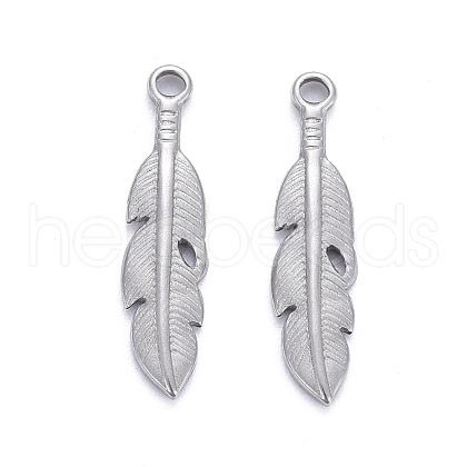 Non-Tarnish 304 Stainless Steel Pendants STAS-K213-04B-P-1