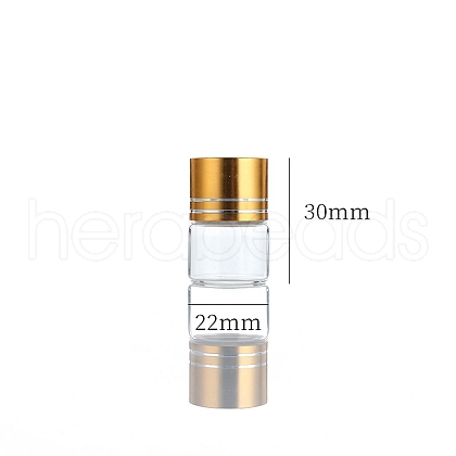 Clear Glass Bottles Bead Containers CON-WH0085-77A-02-1