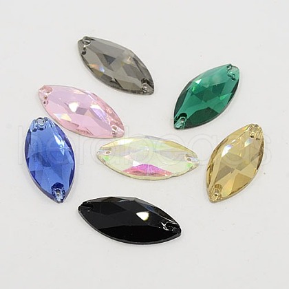 Sew on Rhinestone RGLA-P006-M-15x32-1