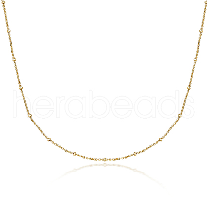 S925 Sterling Silver Link Chain Necklace CP7907-1-1