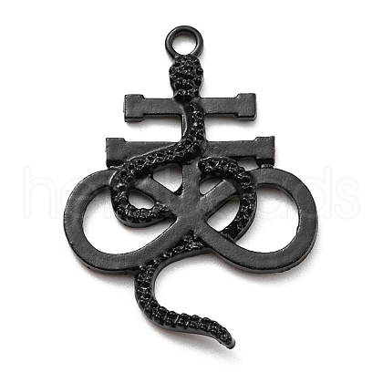 Plated Alloy Pendants PALLOY-D020-06EB-1