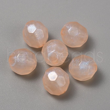 Translucent Acrylic Beads TACR-TAC0004-03C-1