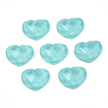 Transparent Resin Cabochons CRES-N031-003A-B06-1