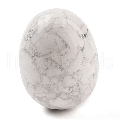 Mother's Day Gifts Natural Howlite Palm Stones G-I367-04B-1