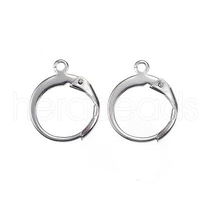 Tarnish Resistant 304 Stainless Steel Leverback Earring Findings STAS-D448-041P-1