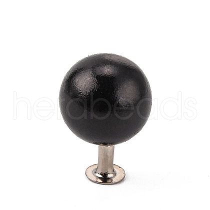 ABS Plastic Imitation Pearl Rivet Studs KY-L076-C-02-1