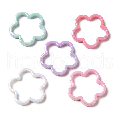UV Plating Acrylic Beads Frame MACR-A010-03-1