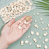  210pcs 5 styles Dyed Synthetic Turquoise Beads G-NB0005-45-3