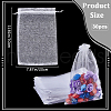 SOFPLATE 30pcs Large Organza Pouches Portable Shoes Bag Travel Storage Drawstring Bags OP-SP0001-03A-01-2