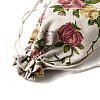 12Pcs 12 Styles Valentine's Day Printed Rectangle Burlap Cloth Packing Pouches ABAG-U006-02B-4