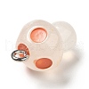 Spray Painted Luminous Resin Pendants RESI-A017-05D-4