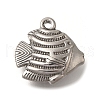 Anti-Tarnish 304 Stainless Steel Pendants STAS-M075-11P-1