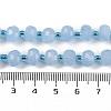 Natural Dyed White Jade Beads Strands G-H057-A22-01-5